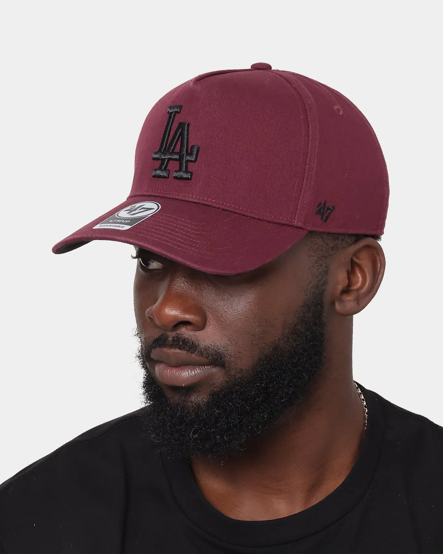 47 Brand Los Angeles Dodgers Legend Replica '47 MVP DT Snapback Dark Maroon