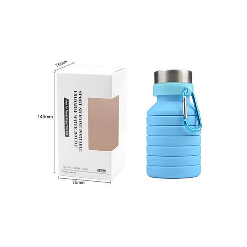 500ml Collapsible Silicone Bottle