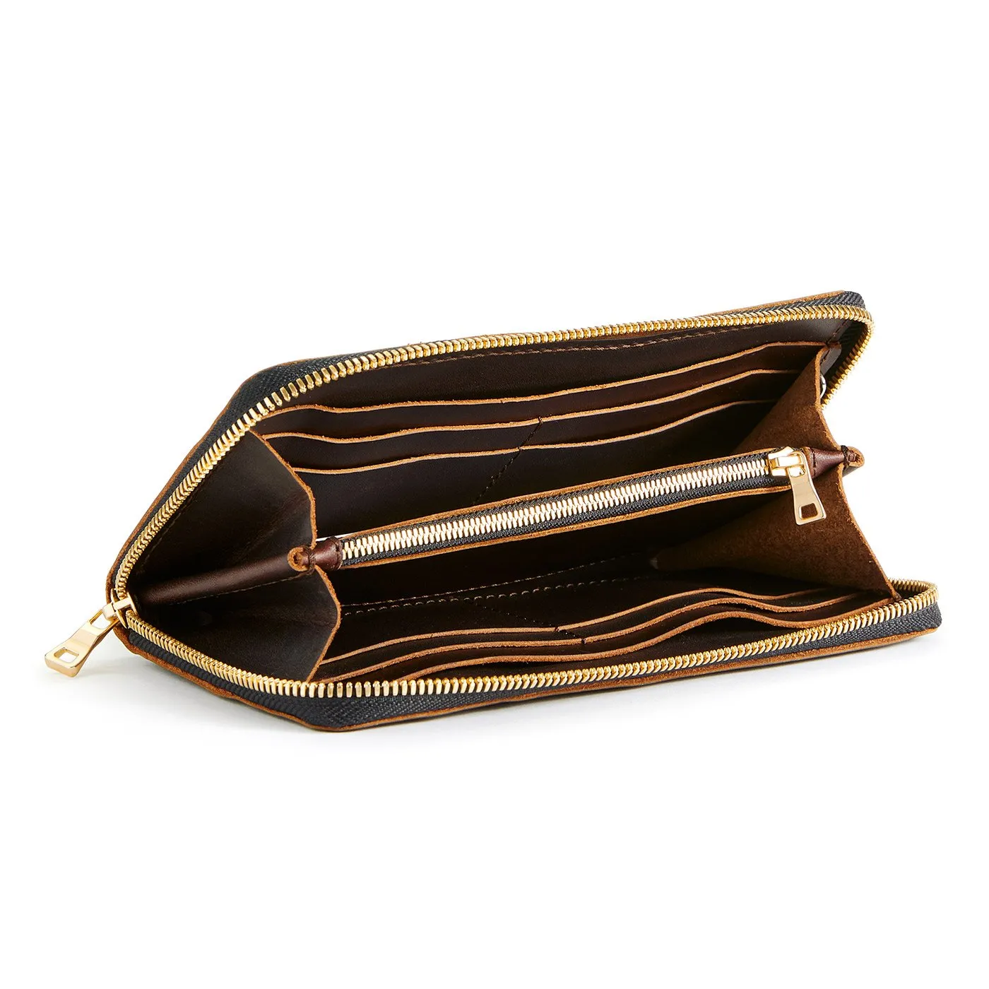 Accordion Zip Wallet