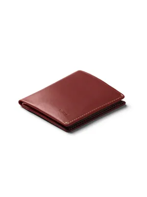 Bellroy Note Sleeve Wallet Red Earth RFID