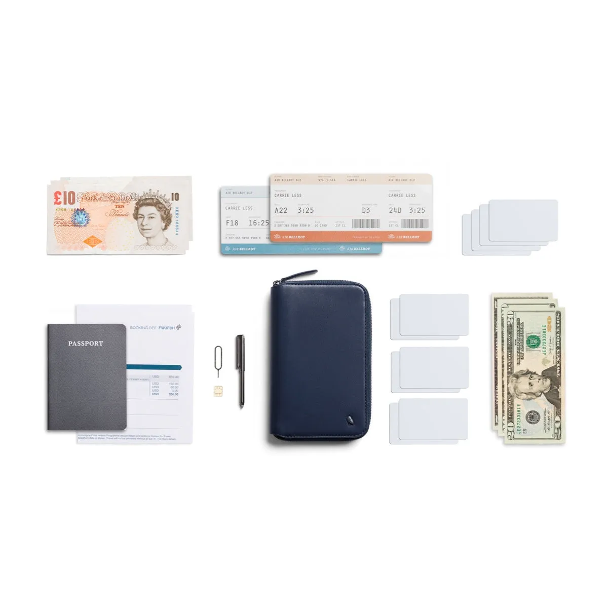 Bellroy Travel Folio (Second Edition) in Navy