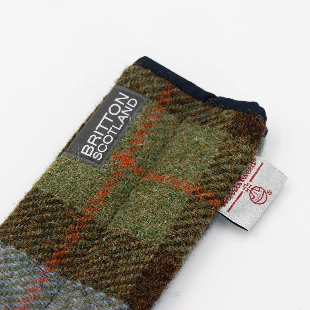 Britton Scotland Handmade Harris Tweed Pen Pouch