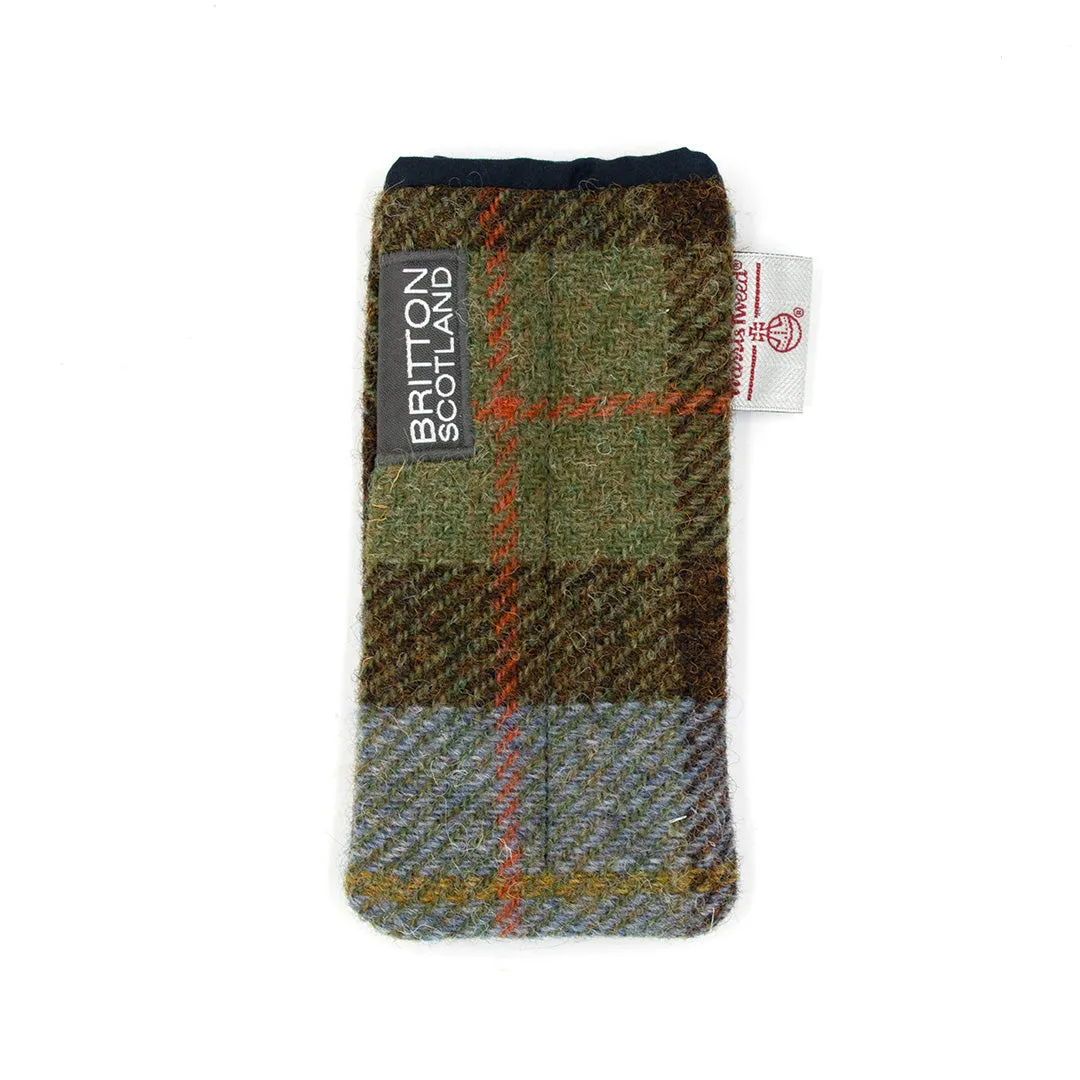 Britton Scotland Handmade Harris Tweed Pen Pouch