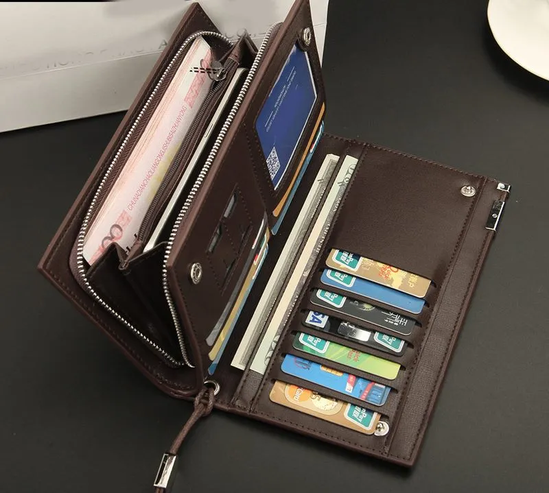 Business Universal Long Wallet for Mobile Phones