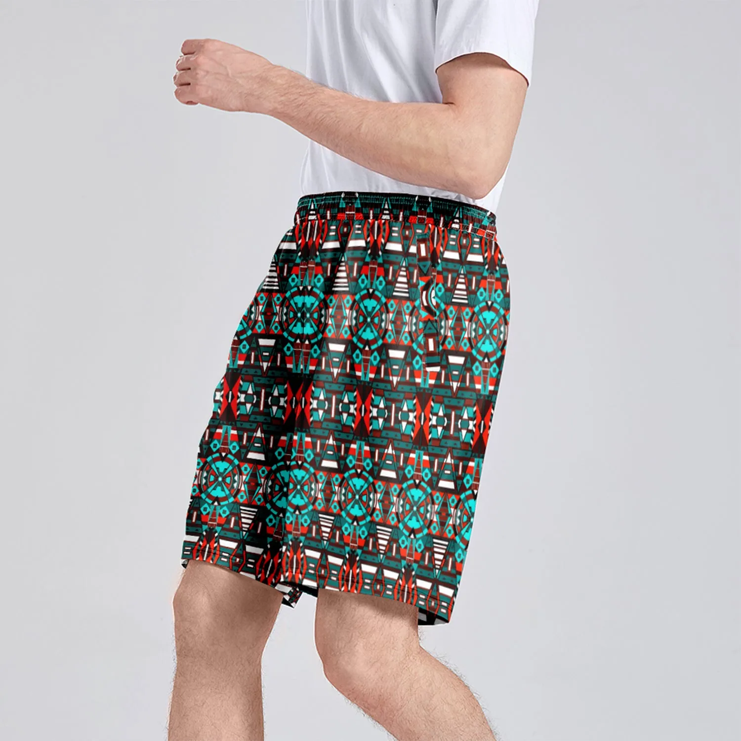 Captive Winter Athletic Shorts with Pockets