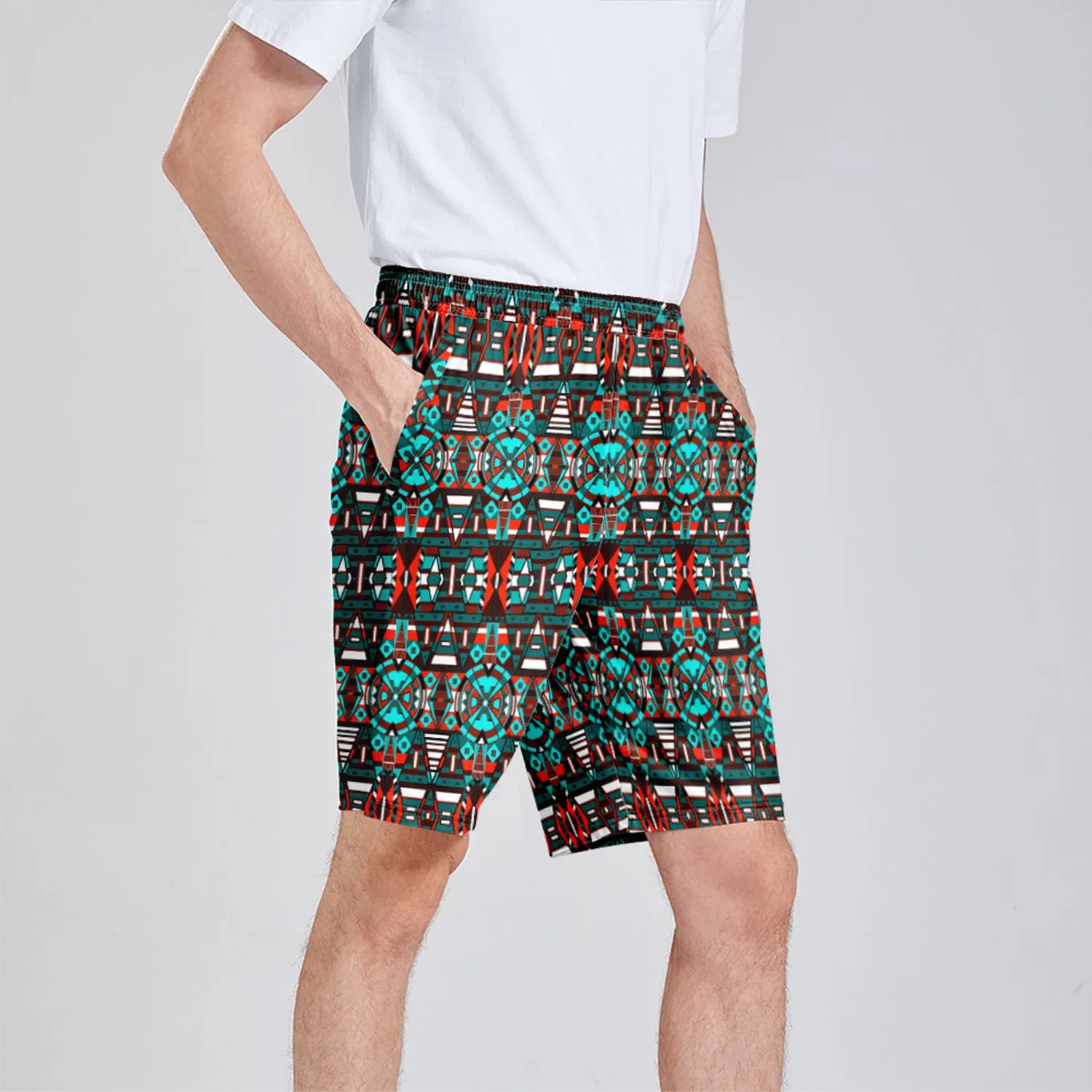 Captive Winter Athletic Shorts with Pockets