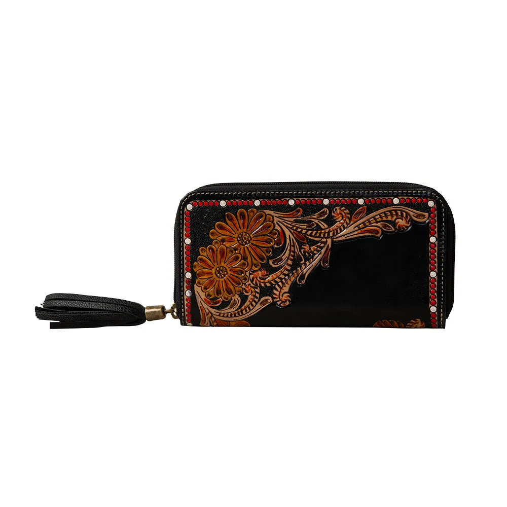 Cavender Trail Hand-Tooled Wallet