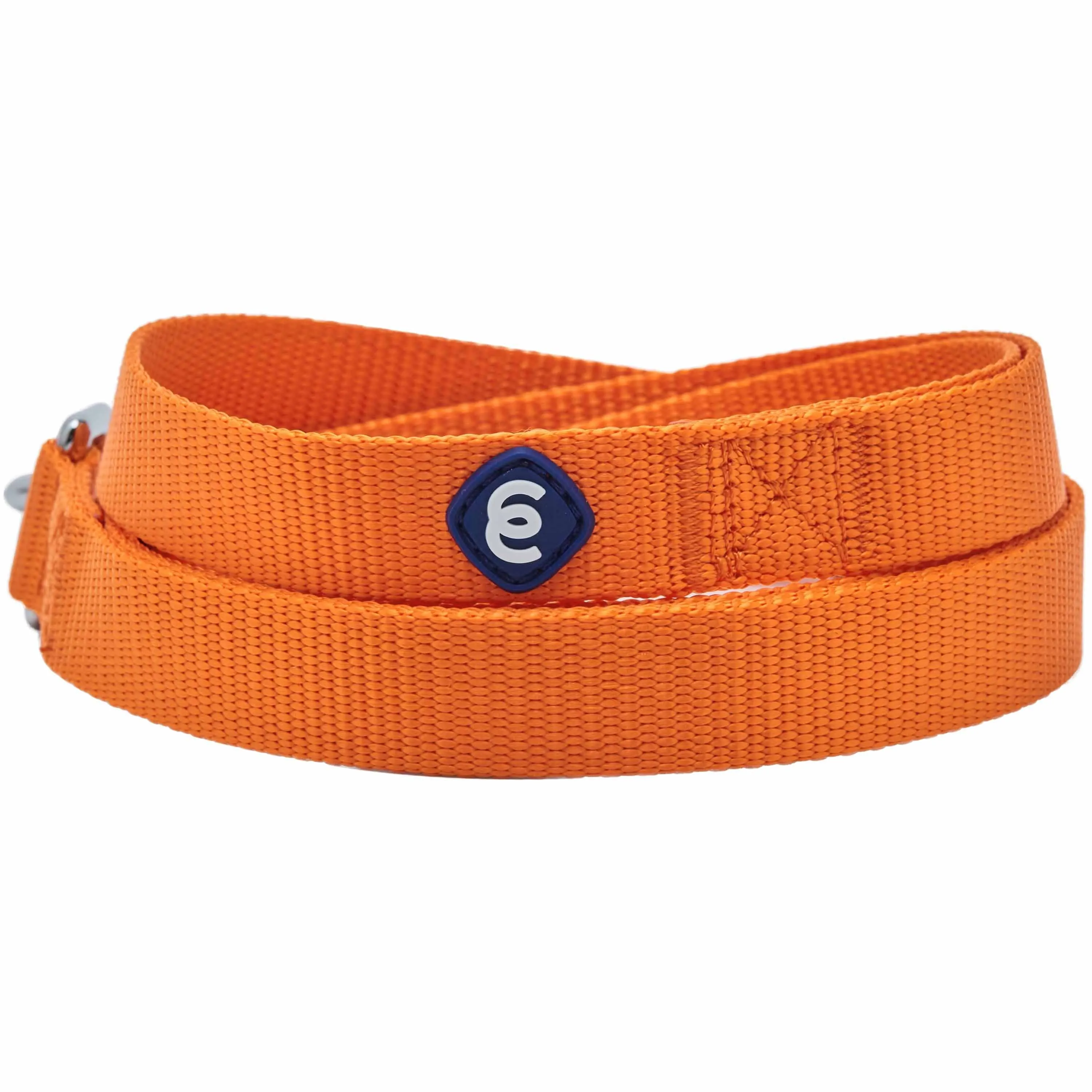 Classic Solid Color Dog Leash, Orange