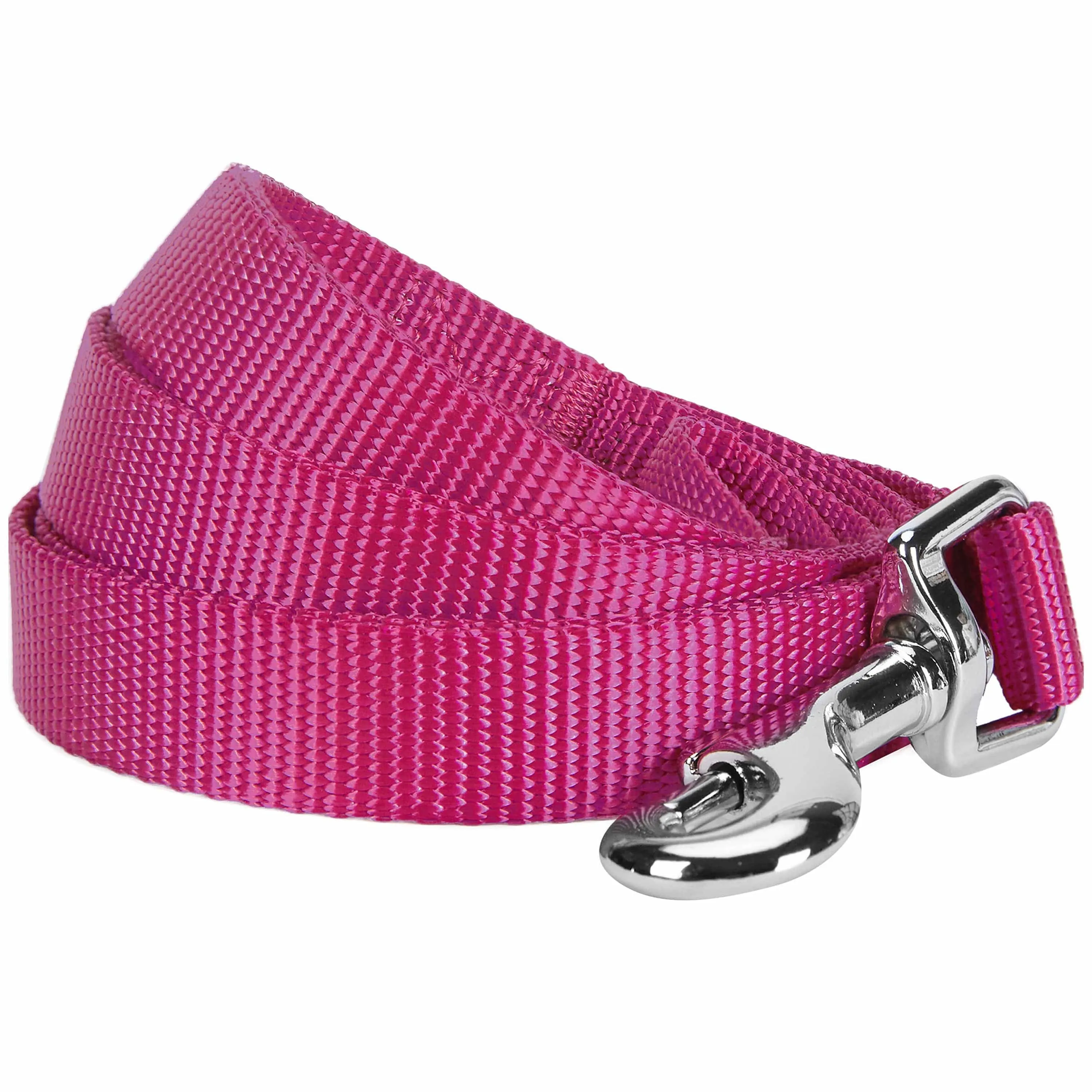 Classic Solid Color Dog Leash, Purple