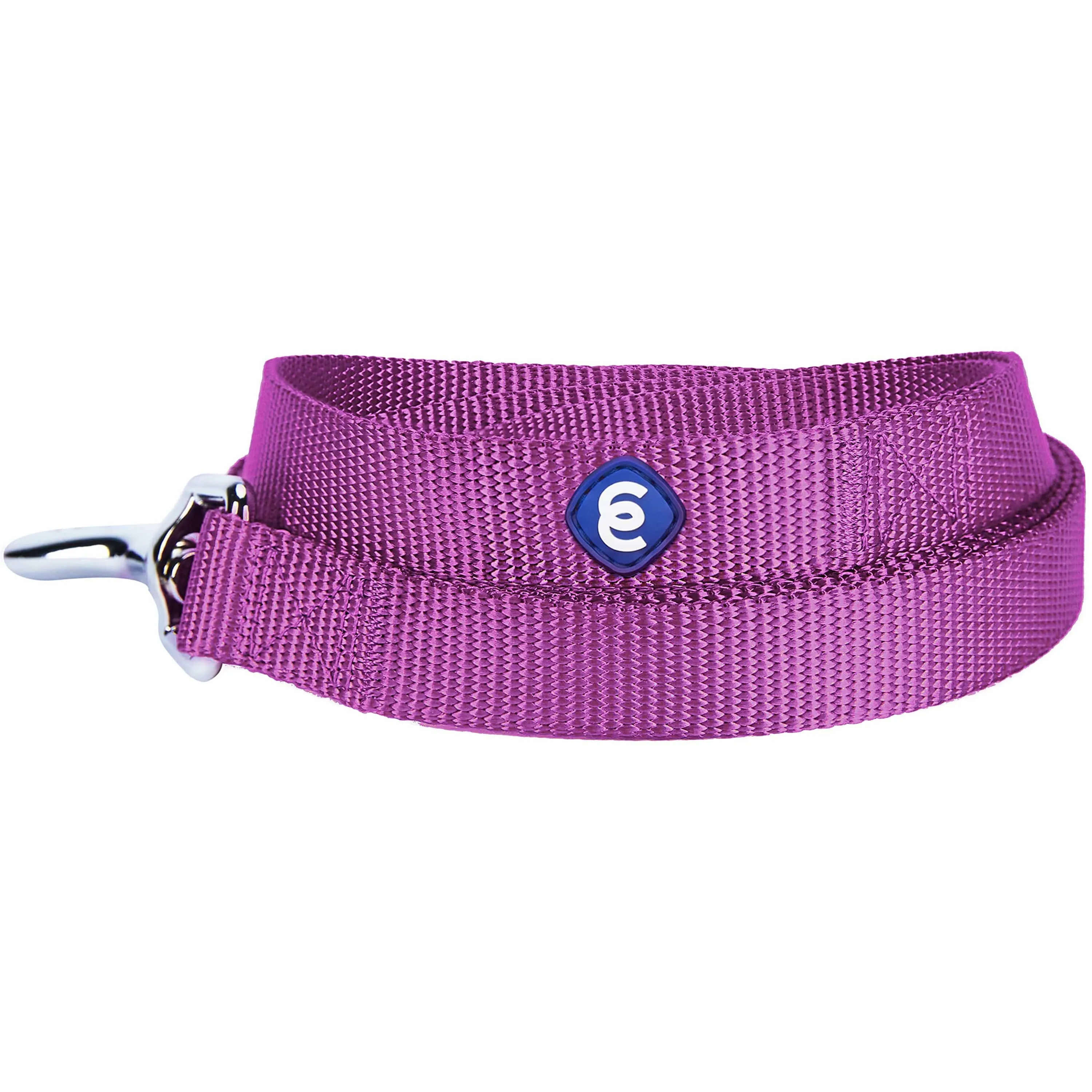 Classic Solid Color Dog Leash, Purple