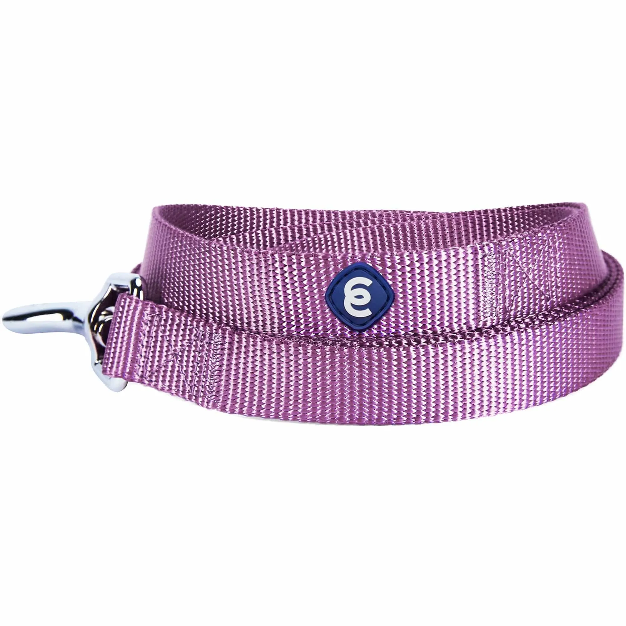 Classic Solid Color Dog Leash, Purple