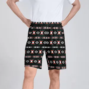 Cree Confederacy War Party Athletic Shorts with Pockets