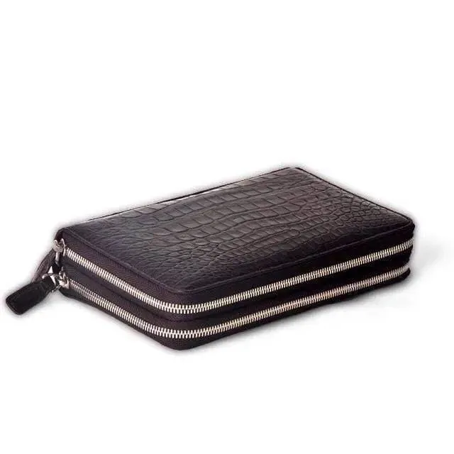 Crocodile Belly  Skin Credit Card Holders & Wallets for Modern Money Storing