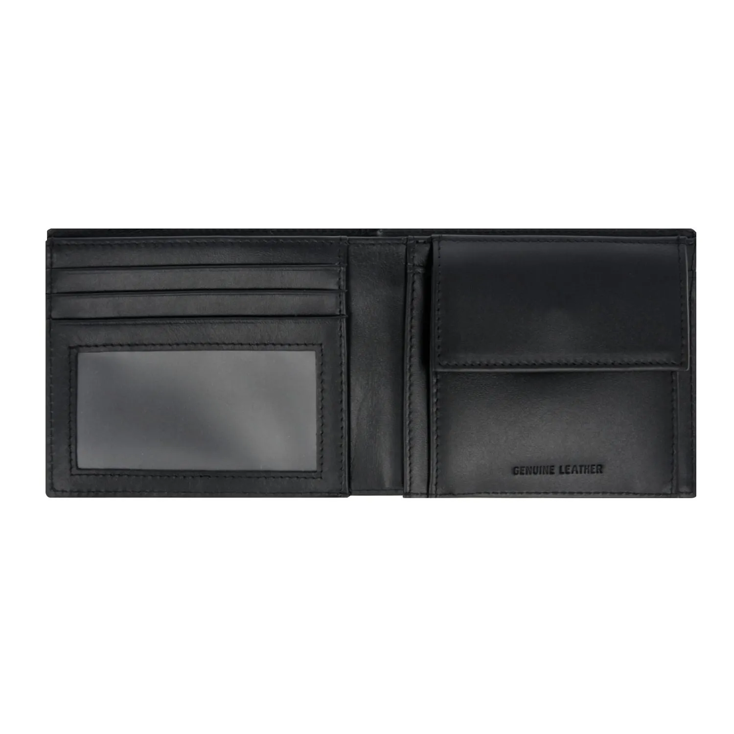 Crossing Riforma Bi-fold Leather Wallet With Window And Coin Pocket RFID