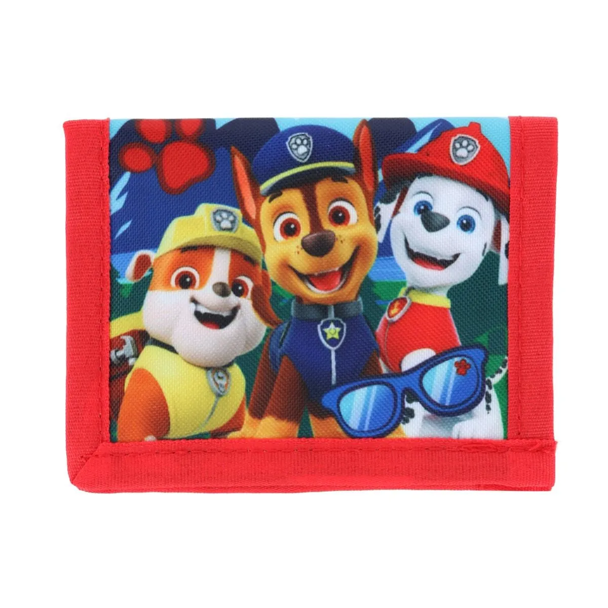 CTM® Kid's Paw Patrol Bifold Wallet with Hook and Loop Closure