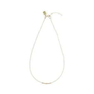 Endito Crystal Necklace - PEARL