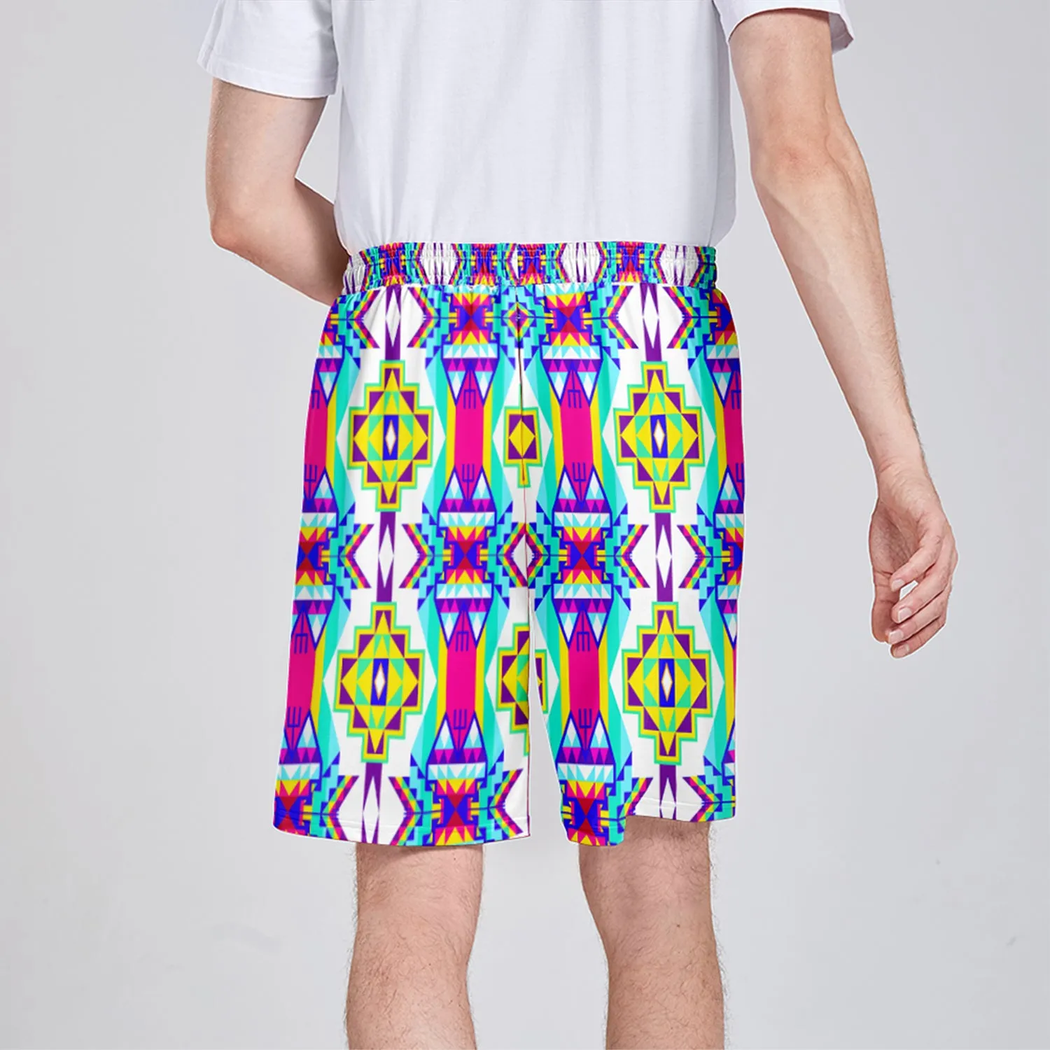 Fancy Champion Athletic Shorts with Pockets