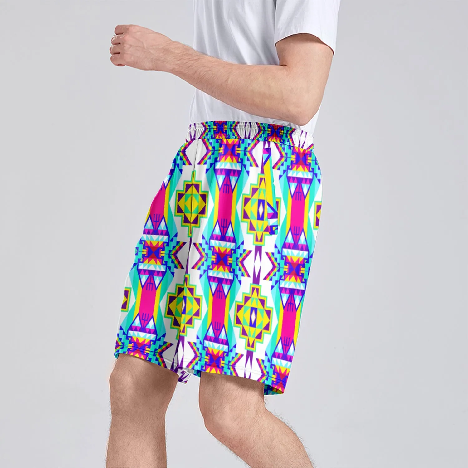 Fancy Champion Athletic Shorts with Pockets