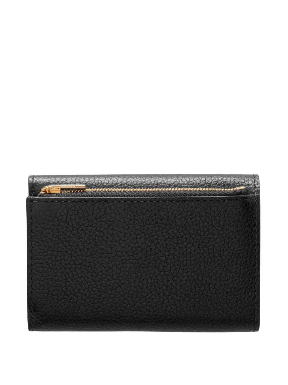 Folded Multi-Card Wallet Small Classic Grain (Black)