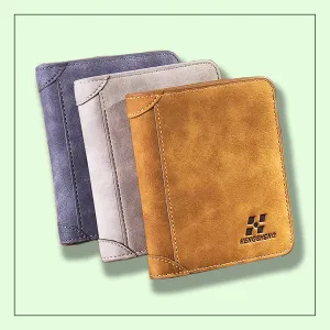 Frosted Leather Men's Wallet