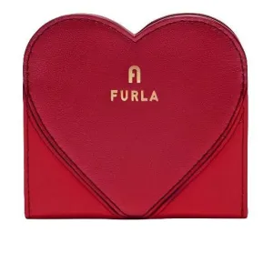 Furla Camelia Card Case - Red