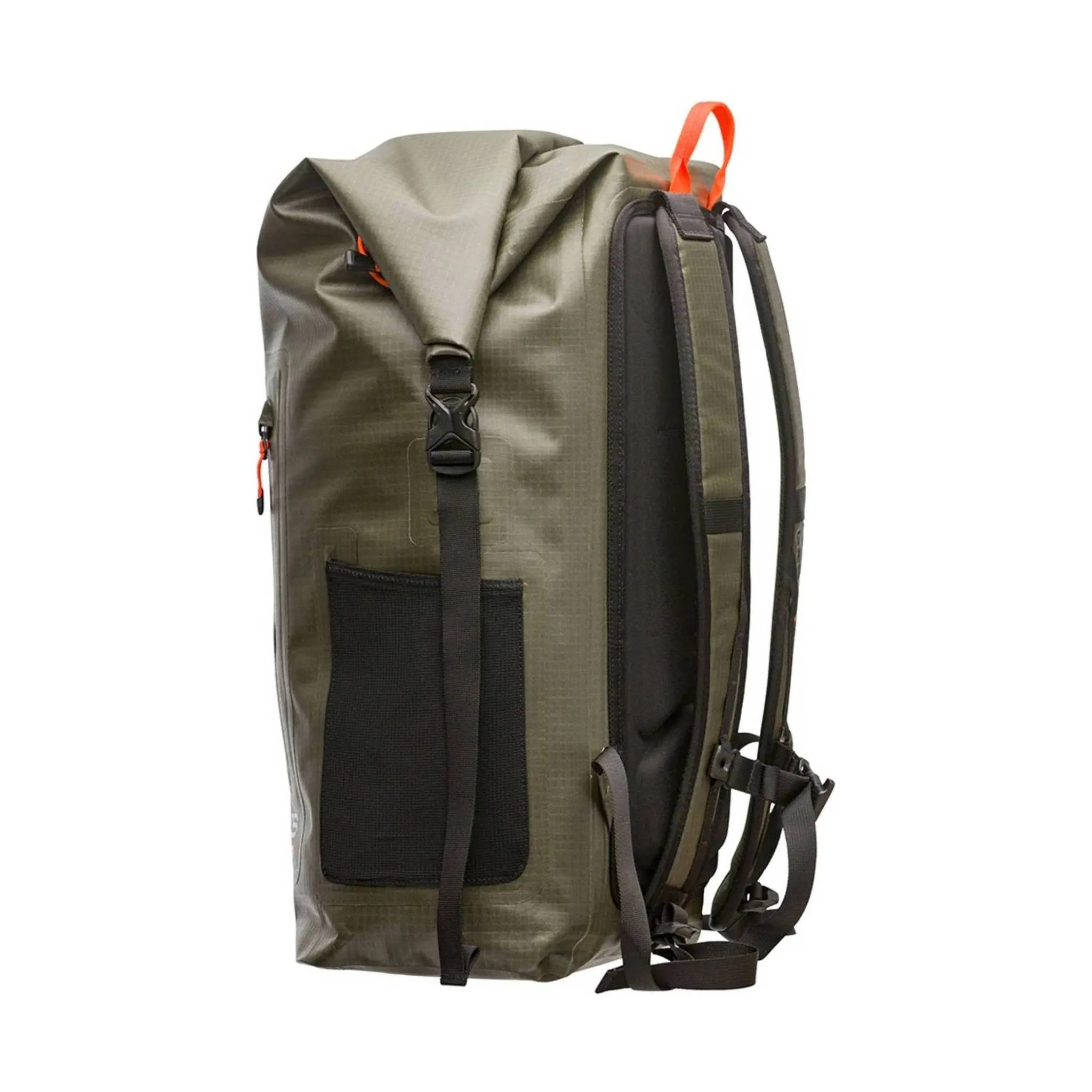 Grundens Wayward Roll Top Backpack 38L - Deep Lichen Green