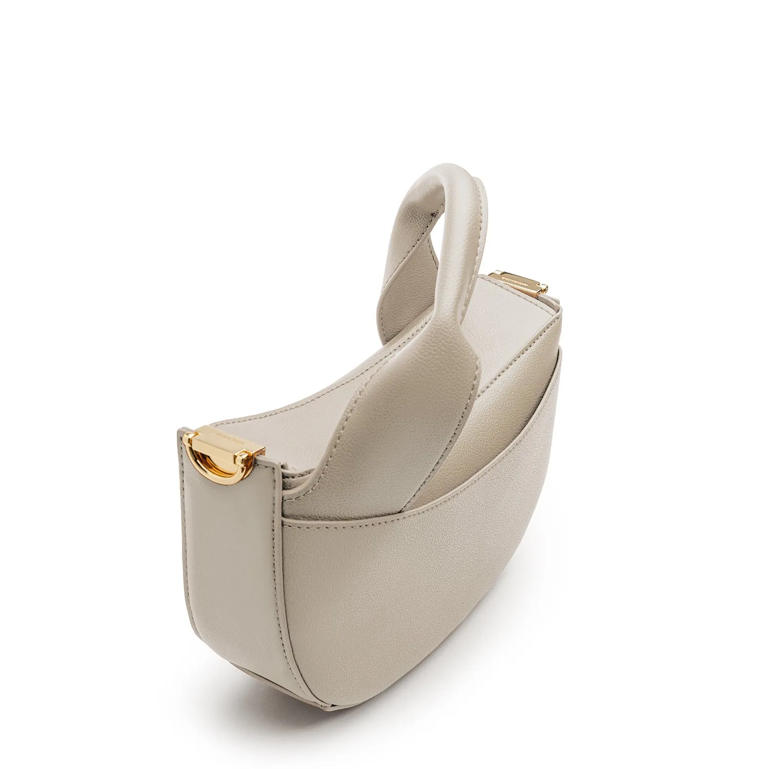 Hala Moon Bag - Beige