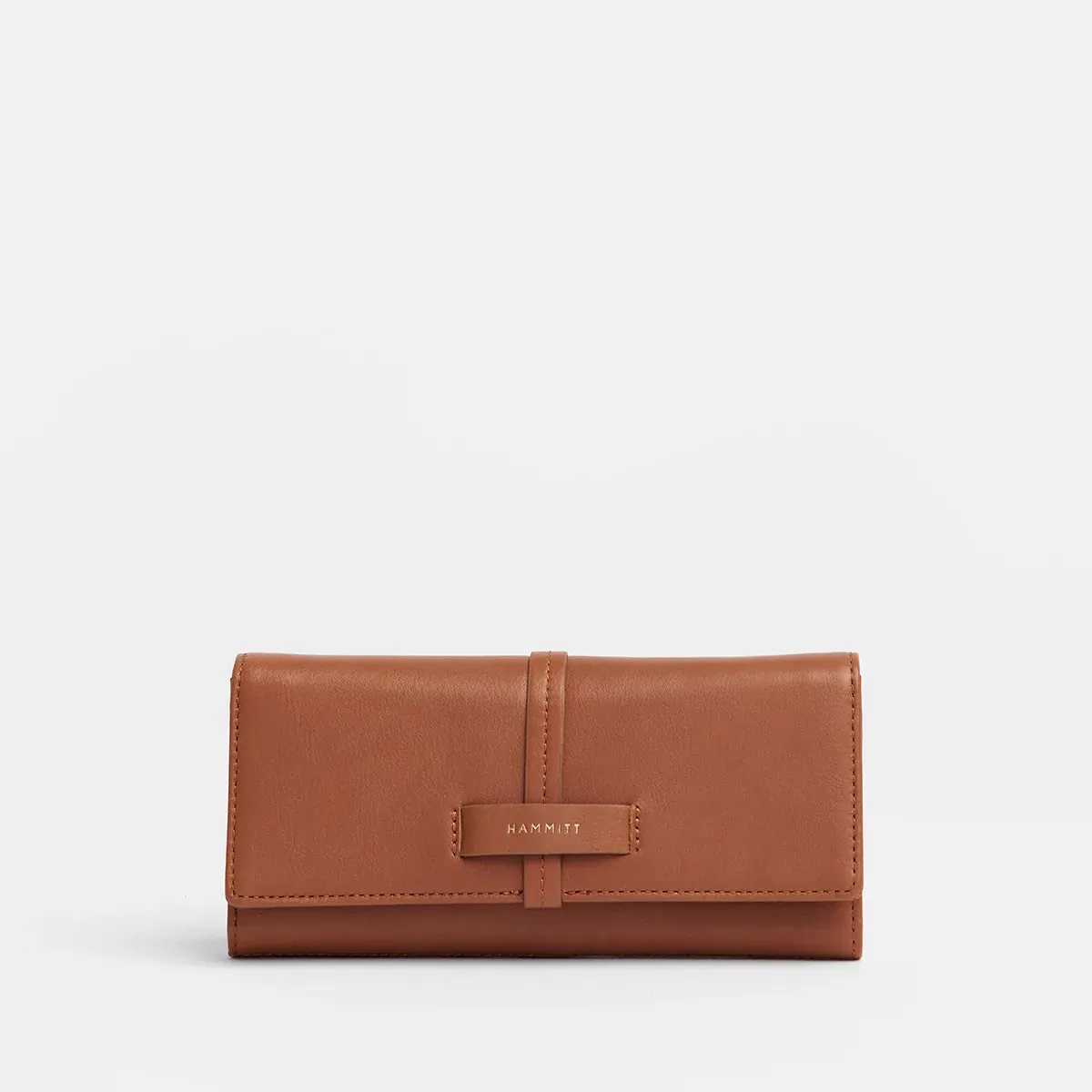 Hammitt Benjamin Slim Wallet in Caffe Tan