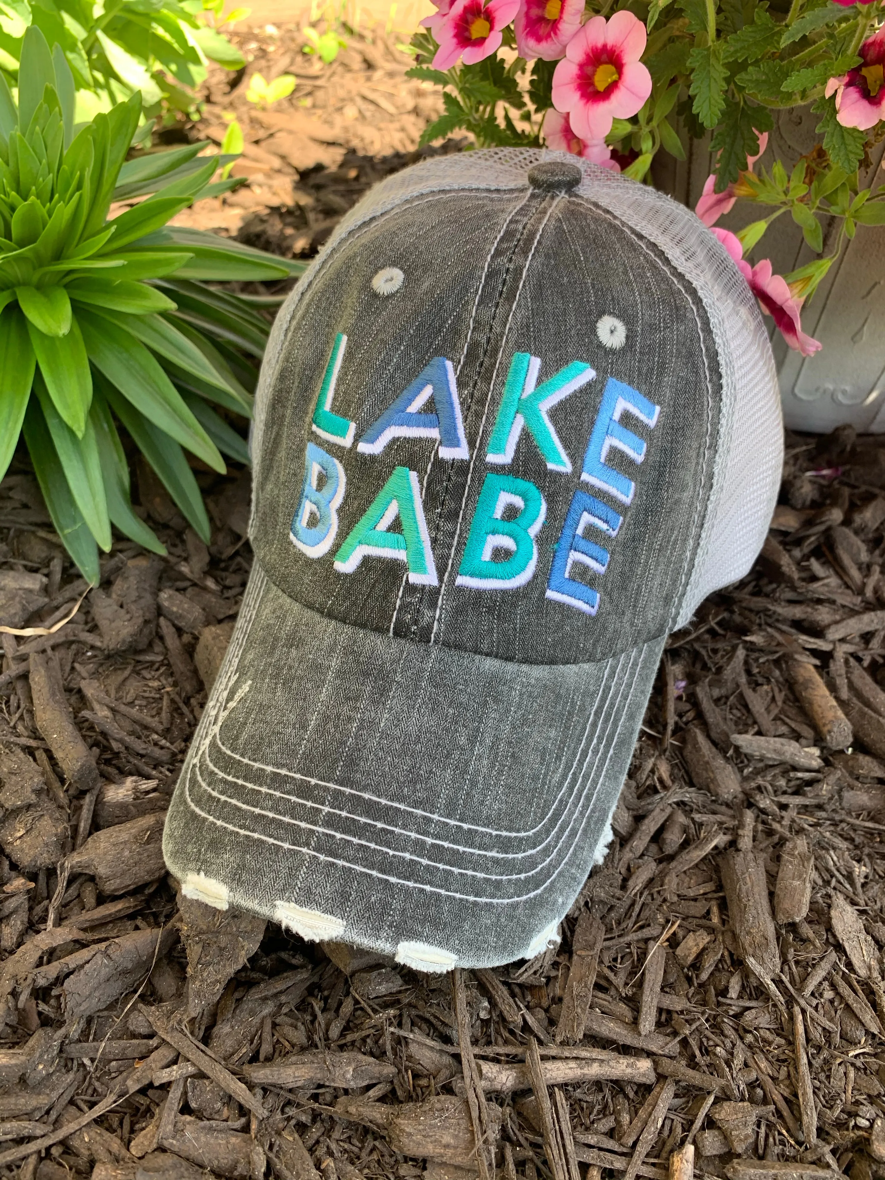 Hats { Lake hair don't care } { Happy Camper } { River hair don't care } { Beach hair don't care } { Tailgate hair don't care }