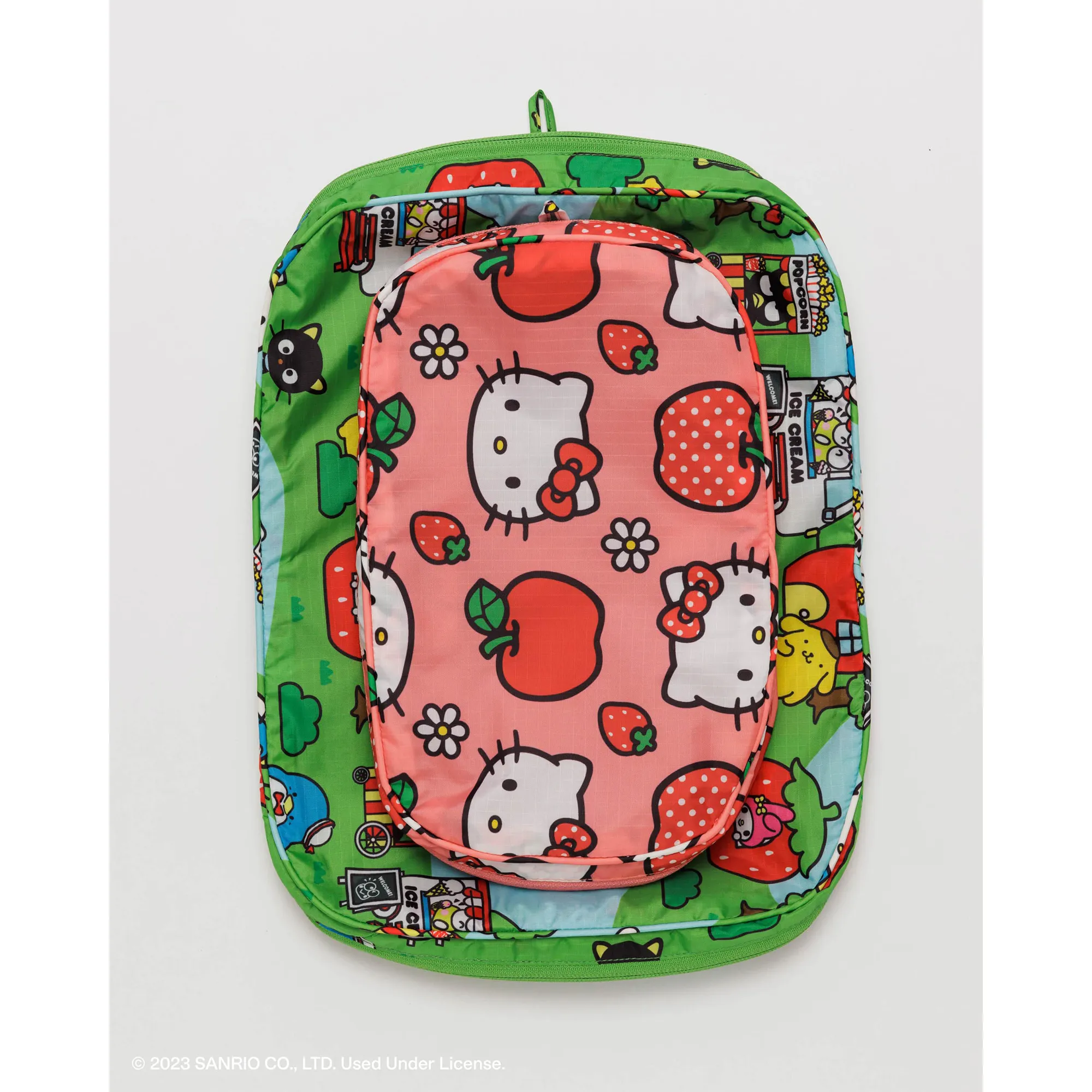 Hello Kitty and Friends x Baggu Packing Cube Set (Apples   Friends)