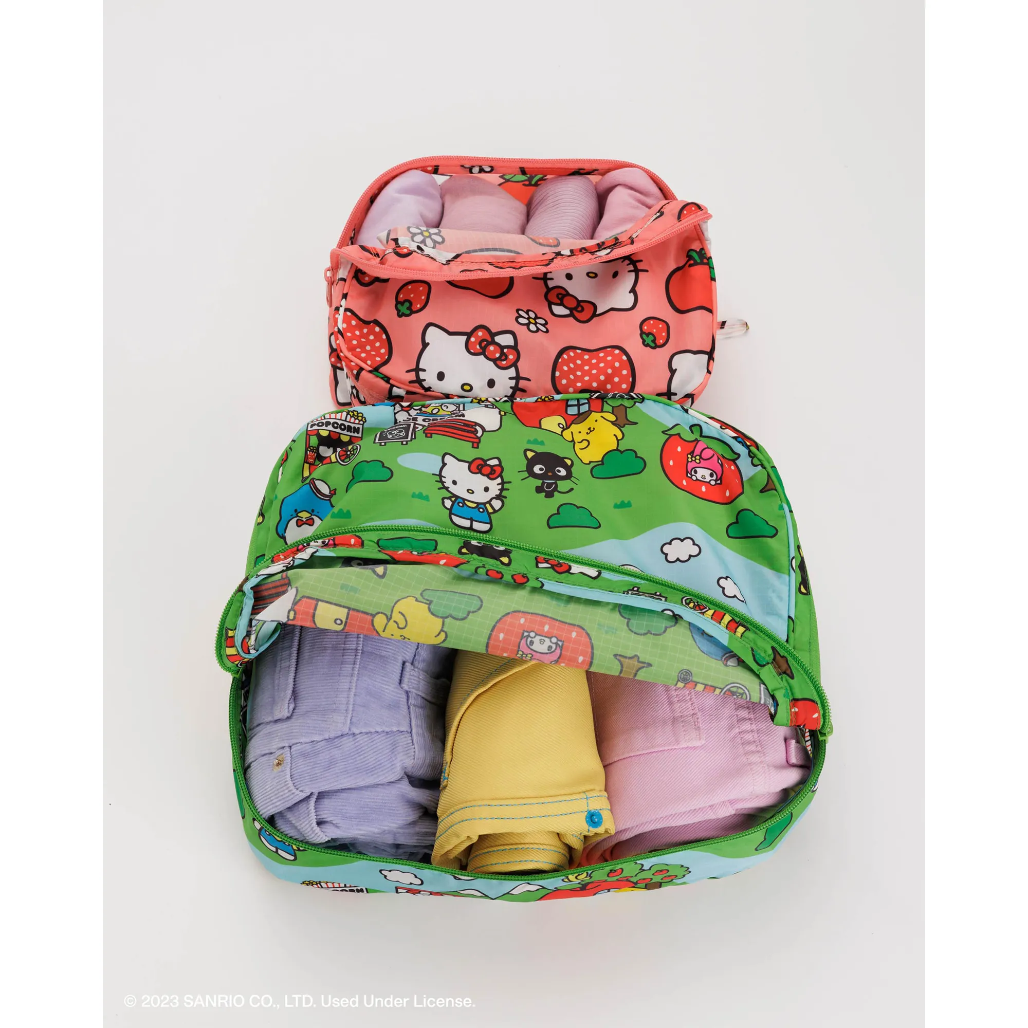 Hello Kitty and Friends x Baggu Packing Cube Set (Apples   Friends)