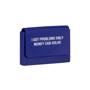 I Got Problems Silicone Card Case