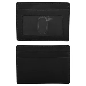 ILI NEW YORK 7201 ID AND CREDIT CARD HOLDER BLACK