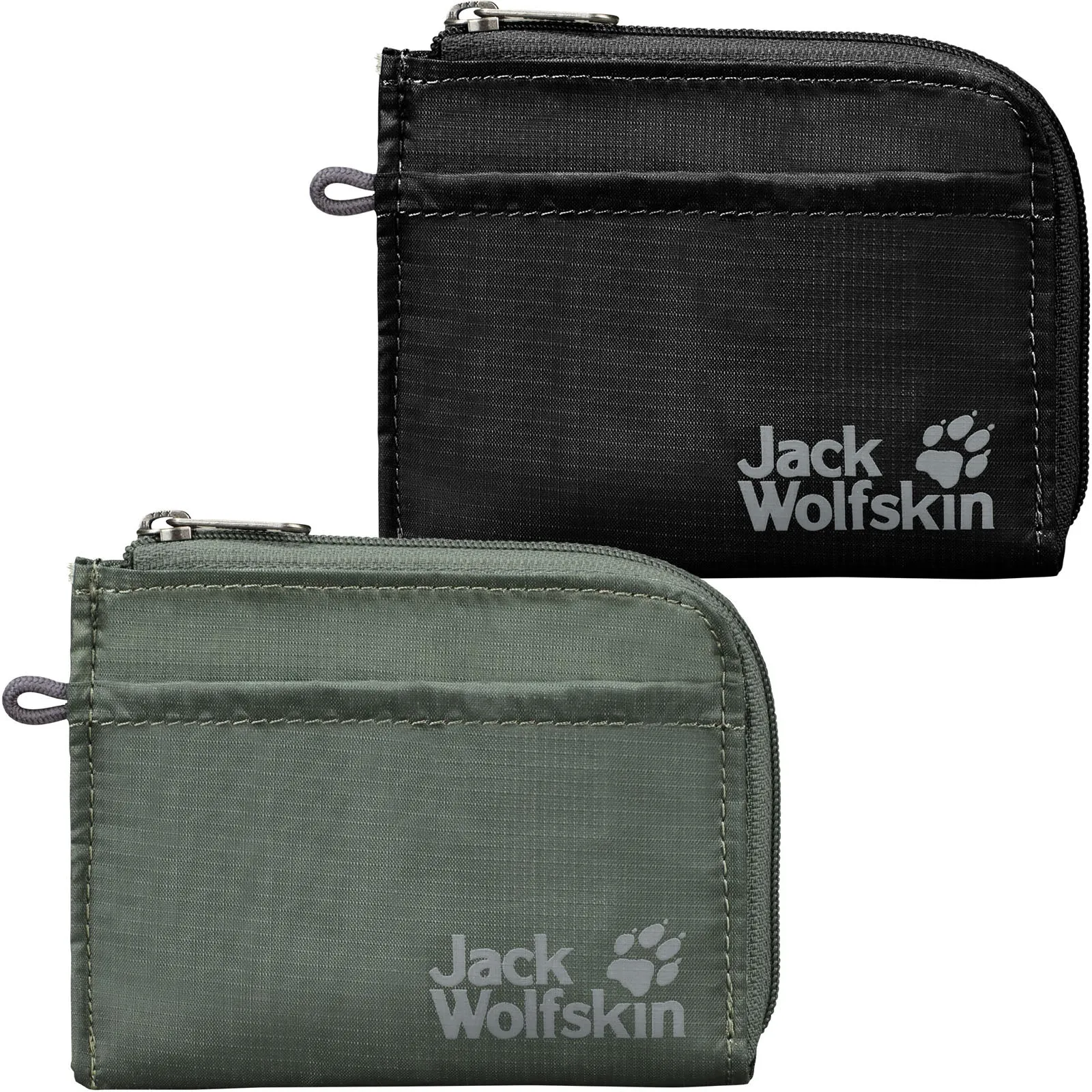 Jack Wolfskin Kariba Air Zipped Fabric Coin Purse Wallet - One Size