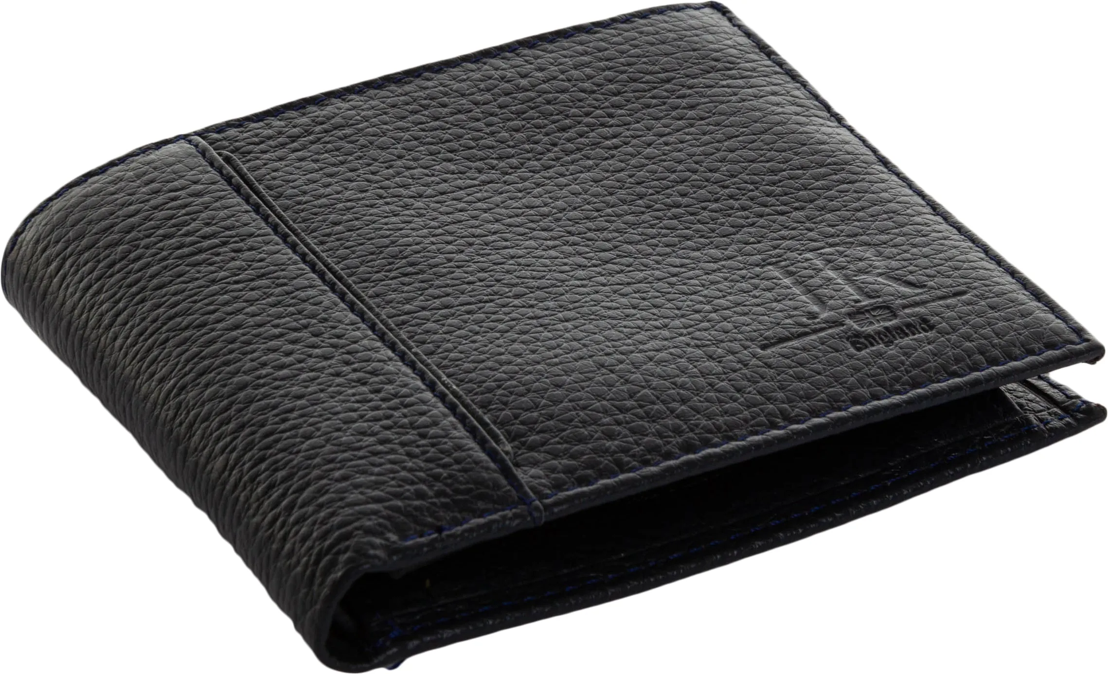 Justin Reece England Wallet Emboosed In Navy