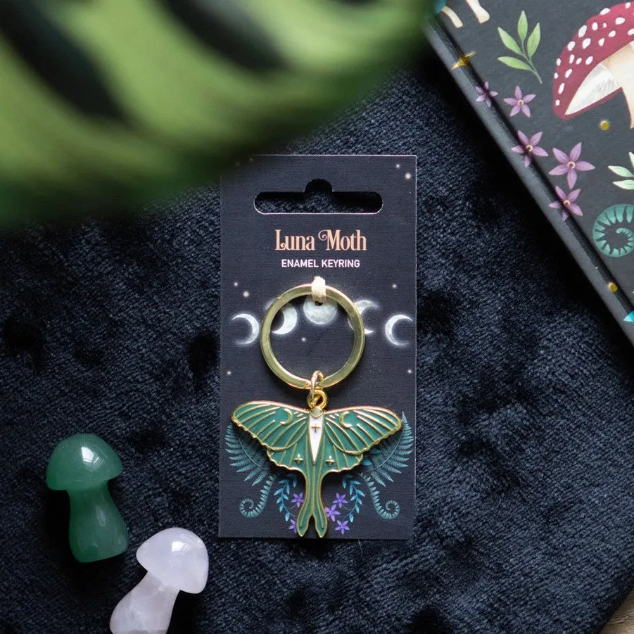 Keychain - Luna Moth