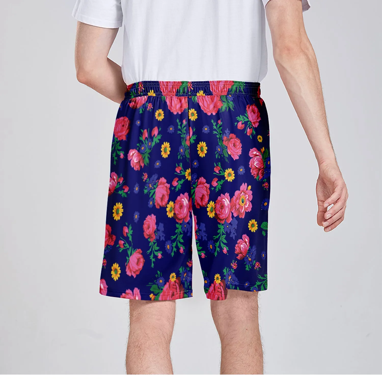 Kokum Ceremony Royal Athletic Shorts with Pockets