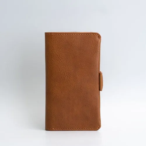 Leather iPhone folio wallet with Magsafe - The Minimalist 2.0