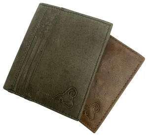 Men's RFID Blocking Genuine Leather Unique L Shape Bifold Wallet USA Series Wallets for Men RFID51HU