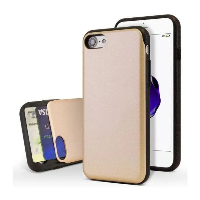 Mercury Sky Slide Bumper Case for iPhone XS Max - Gold