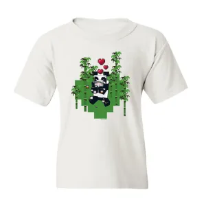 Minecraft Jolly Mobs Panda Kids Short Sleeve T-Shirt