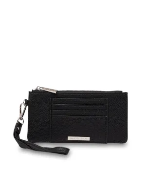 Mocha Longline Coin Card Holder - Black