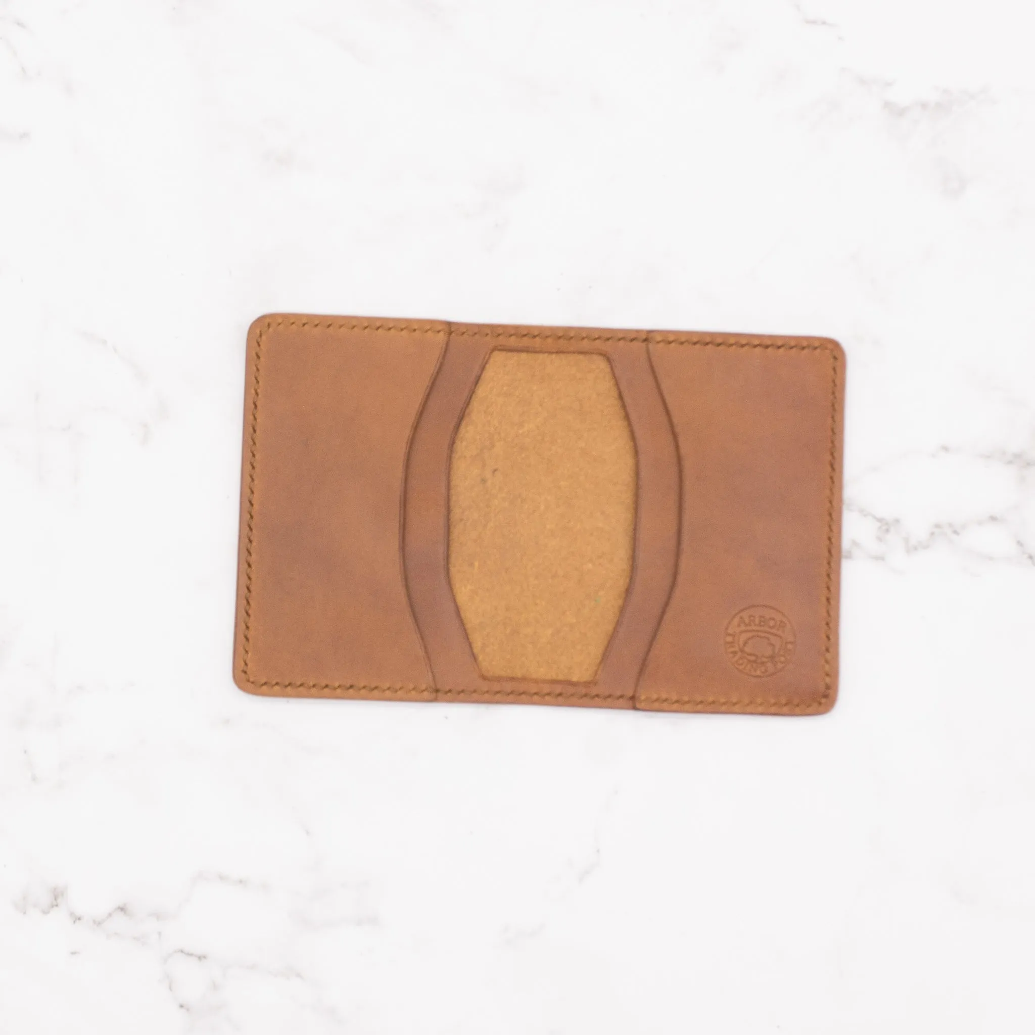 Modern Compact Leather Bifold Wallet