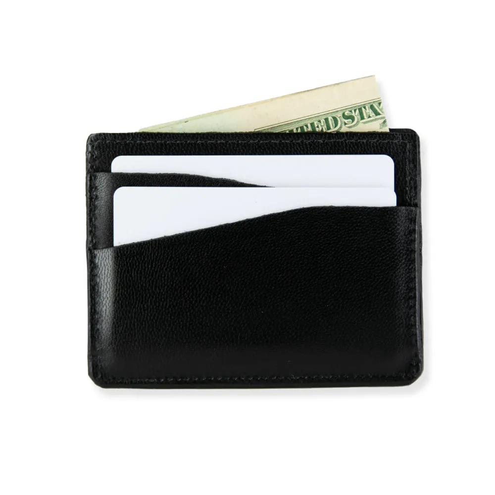 Monroe Goatskin Card Holder