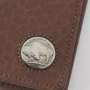 Orvis Bison Buffalo-Nickel Wallet