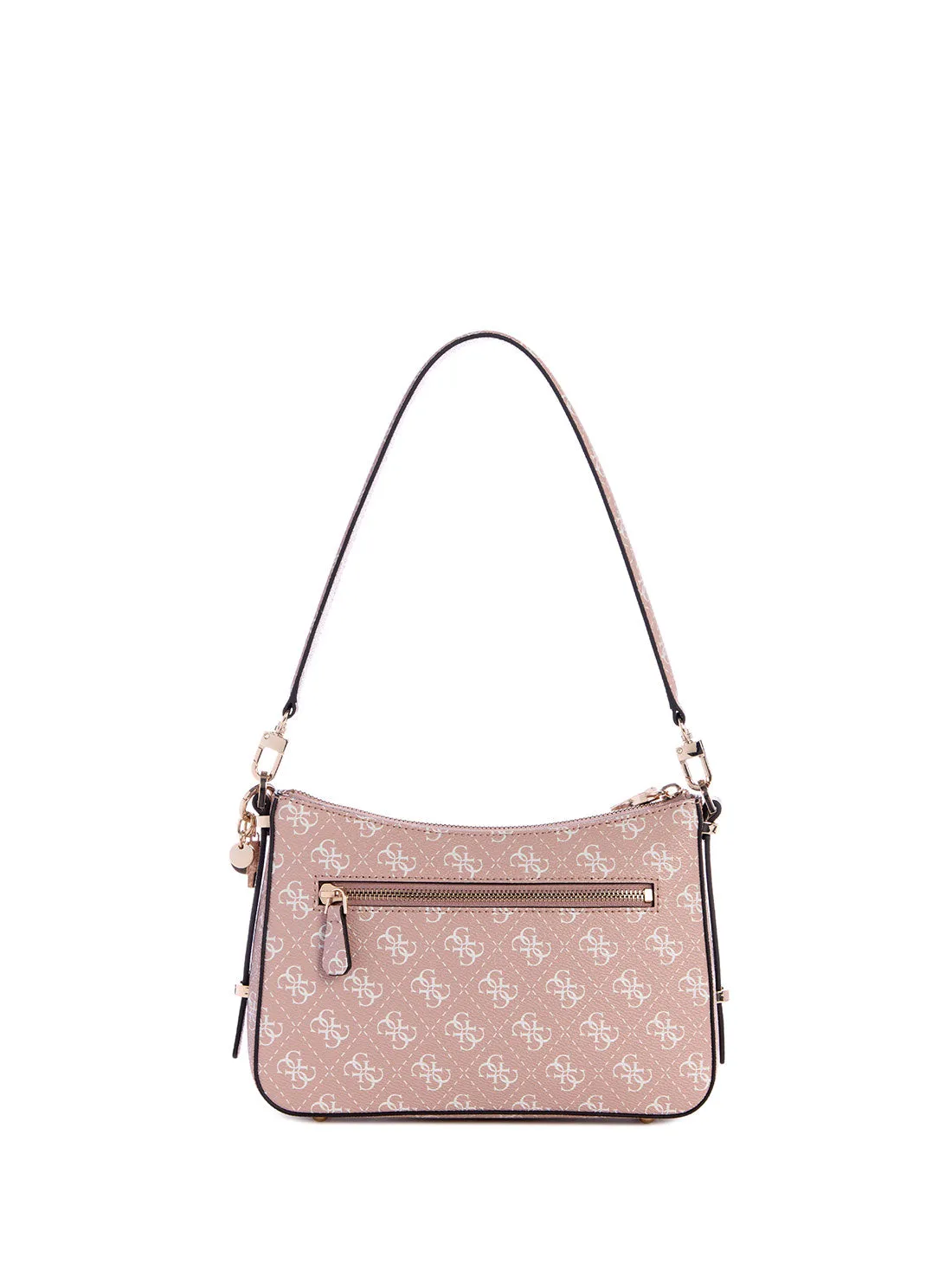 Pink Logo Daryna Shoulder Bag