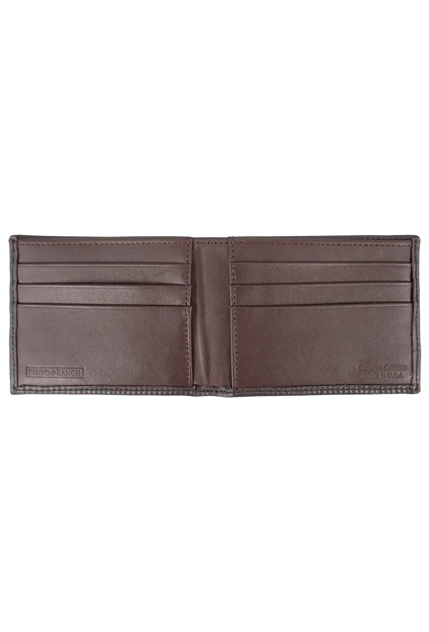 Pinto Ranch Calf Slim Fold Wallet