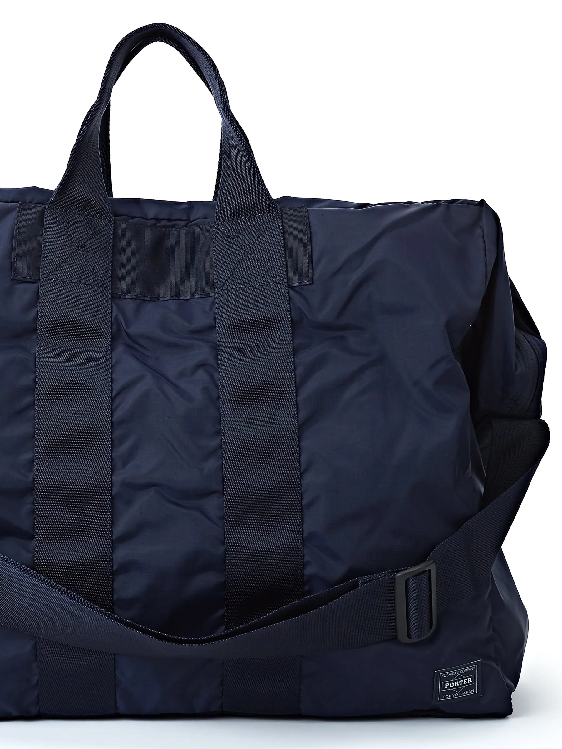 Porter-Yoshida & Co 2-way Flex Duffle Bag Navy