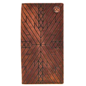 "Austin" Rodeo Hooey Wallet Brown w/Aztec