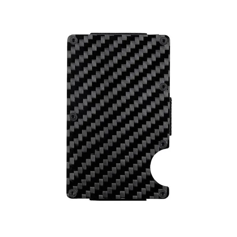 Real Carbon Fiber Rfid Wallet | MINIMALIST